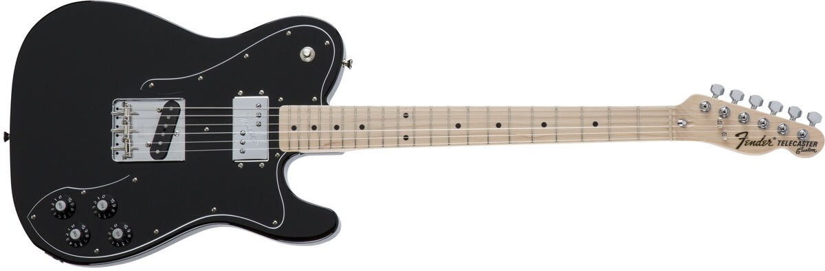 FENDER/MIJ Traditional 70s Telecaster Custom Maple Black