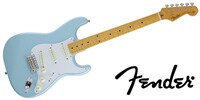 FENDER MIJ&nbsp;Traditional&nbsp;&amp;#039;50s&nbsp;Stratocaster&nbsp;Maple&nbsp;Daphne&nbsp;Blue