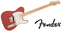 FENDER Made in Japan Traditional 50s Telecaster, Fiesta Red