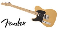 FENDER Made in Japan Traditional 50s Telecaster Left-Handed Butter