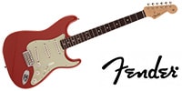 FENDER Made in Japan Traditional 60s Stratocaster, Fiesta Red