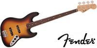 FENDER Made in Japan Traditional 60s Jazz Bass Fretless Sunburst