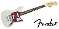 FENDER Made in Japan Traditional 60s Mustang, Olympic White