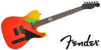 FENDER 2020 EVANGELION ASUKA TELECASTER