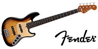 FENDER Deluxe Jazz Bass V Kazuki Arai Edition 2-Color Sunburst