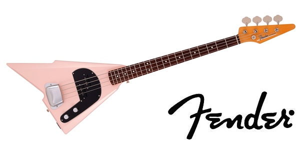 FENDER ( フェンダー ) Hama Okamoto Fender Katana Bass Shell Pink