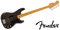 FENDER / J Precision Bass Black Gold