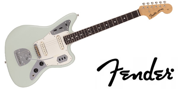 FENDER ( フェンダー )  / Moeka Shiotsuka Jaguar moni, Rosewood, Aged Sonic Blue