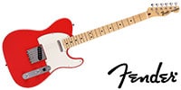 FENDER / MIJ LTD International Color Telecaster Maple Morocco Red