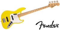 FENDER MIJ LTD International Color Jazz Bass Maple Monaco Yellow