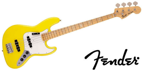 FENDER/MIJ LTD International Color Jazz Bass Maple Monaco Yellow