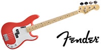 FENDER / MIJ LTD International Color Precision Bass Maple Morocco Red