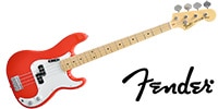 FENDER / MIJ LTD International Color Precision Bass Maple Morocco Red