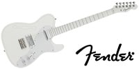 FENDER SILENT SIREN Telecaster Arctic White