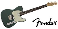 FENDER Made in Japan Hybrid 60s Telecaster Sherwood Green Metallic