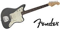 FENDER Made in Japan Hybrid 60s Jazzmaster Charcoal Frost Metallic