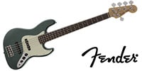 FENDER Made in Japan Hybrid 60s Jazz Bass V Sherwood Green Metallic