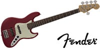 FENDER Made in Japan Hybrid 60s Jazz Bass V Torino Red