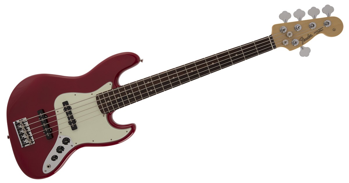 FENDER/Made in Japan Hybrid 60s Jazz Bass V Torino Red