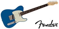 FENDER MIJ Hybrid II Telecaster Rose Forest Blue