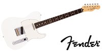 FENDER MIJ Hybrid II Telecaster Rose Arctic White