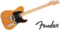 FENDER MIJ Hybrid II Telecaster Maple Vintage Natural