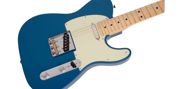 FENDER / MIJ Hybrid II Telecaster Maple Forest Blue画像4