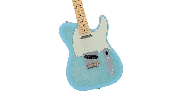 FENDER / 2024 MIJ Hybrid II Telecaster Maple Flame Celeste Blue画像3