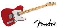 FENDER / 2024 MIJ Hybrid II Telecaster SH Maple Modena Red