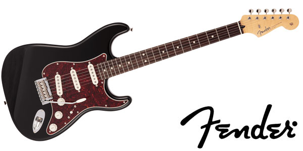 FENDER / MIJ Hybrid II Stratocaster Rose Black