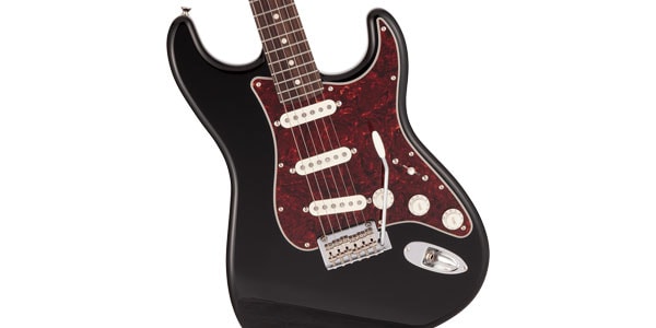 FENDER / MIJ Hybrid II Stratocaster Rose Black画像3