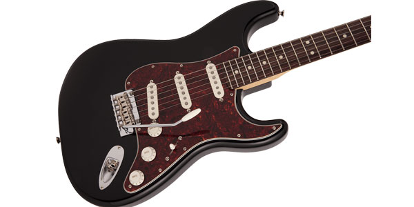 FENDER / MIJ Hybrid II Stratocaster Rose Black画像4