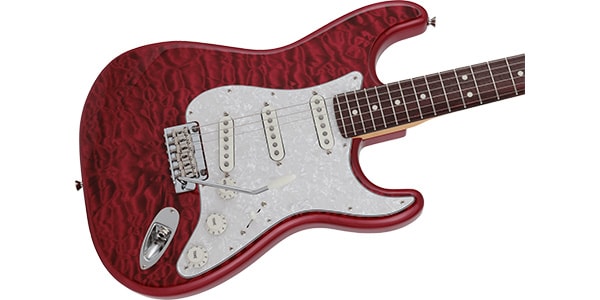 FENDER ( フェンダー )  / 2024 MIJ Hybrid II Stratocaster Rosewood Quilt Red Beryl画像4