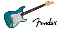 FENDER / 2024 MIJ Hybrid II Stratocaster Rosewood Quilt Aquamarine