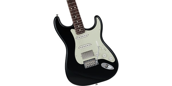 FENDER / 2024 MIJ Hybrid II Stratocaster HSS Rosewood Black画像3