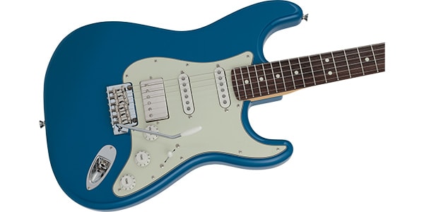 FENDER / 2024 MIJ Hybrid II Stratocaster HSS Rosewood Forest Blue画像4