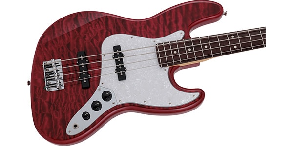 FENDER ( フェンダー )  / 2024 MIJ Hybrid II Jazz Bass Rosewood Quilt Red Beryl画像4