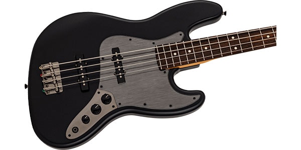 FENDER / MIJ Hybrid II 2026 Collection Jazz Bass Matte Phantom Black画像4