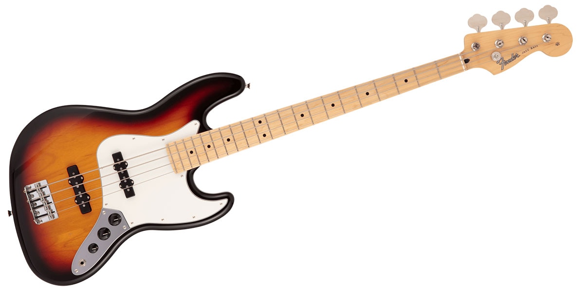 FENDER/MIJ Hybrid II Jazz Bass Maple 3-Color Sunburst