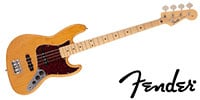 FENDER MIJ Hybrid II Jazz Bass Maple Vintage Natural