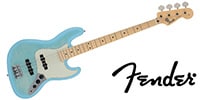 FENDER / 2024 MIJ Hybrid II Jazz Bass Maple Flame Celeste Blue
