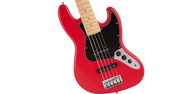 FENDER / MIJ Hybrid II Jazz Bass V Modena Red画像3