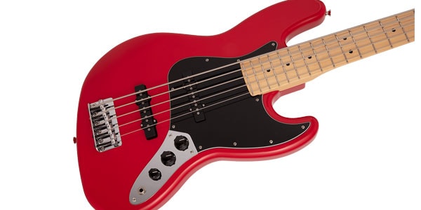 FENDER / MIJ Hybrid II Jazz Bass V Modena Red画像4