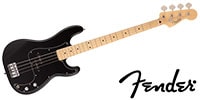 FENDER Made in Japan Hybrid II Precision Bass Black