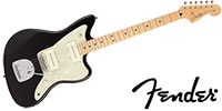 FENDER / MIJ Hybrid II Jazzmaster Maple Black