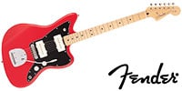 FENDER / MIJ Hybrid II Jazzmaster Maple Modena Red