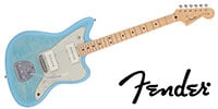 FENDER / 2024 MIJ Hybrid II Jazzmaster Maple Flame Celeste Blue