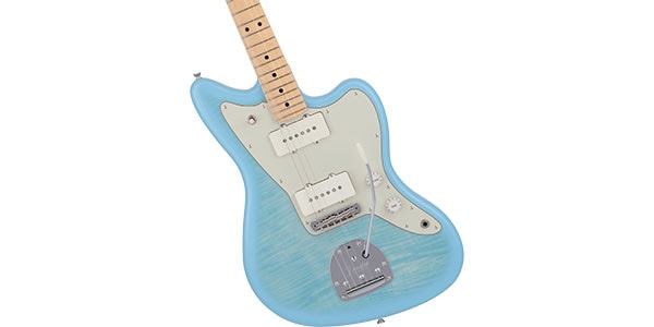 FENDER / 2024 MIJ Hybrid II Jazzmaster Maple Flame Celeste Blue画像3