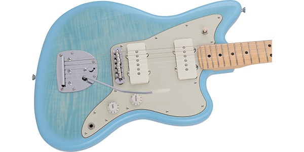 FENDER / 2024 MIJ Hybrid II Jazzmaster Maple Flame Celeste Blue画像4