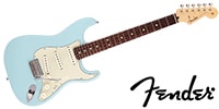 FENDER Made in Japan Junior Collection Strat Satin Daphne Blue